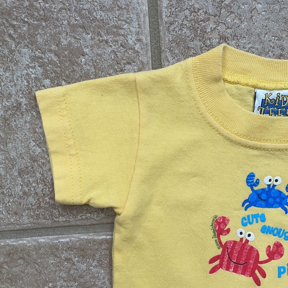 Kid Tees by Stephen Joseph Outer Banks Crabs - Picture 4 of 8